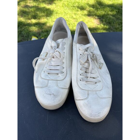 Prada Leather Sneakers Size US 11 main image 4